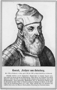 Konrad, Freiherr von Boineburg (metszet) alkotó: German School