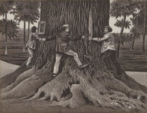Korner Eiche zu Dallwitz (litho) alkotó: German School