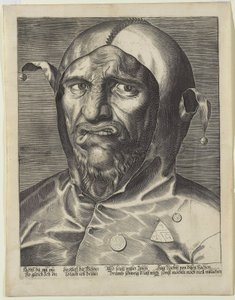 Jester nagy feje, 1600 körül alkotó: German School