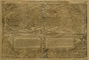 Velence térképe, Sebastian Munster (1488-1552) Bázelben, 1560 körül