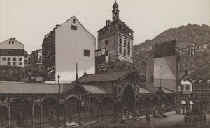 Piactér (litho) alkotó: German School