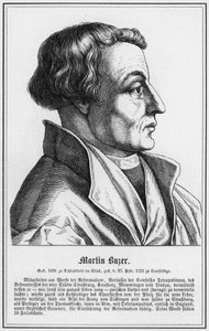 Martin Buzer (metszet) alkotó: German School