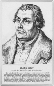 Luther Márton (metszet) alkotó: German School