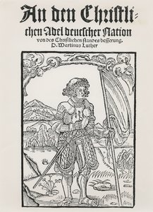Martin Luthers kiáltvány a német nemzet keresztény nemességéhez, Strasbourg, 1520