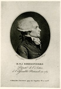 Maximilien Marie Isidore de Robespierre alkotó: German School