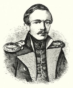 Mihail Lermontov orosz költő, író és festő alkotó: German School