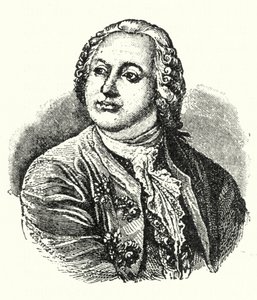Mihail Lomonoszov orosz író és tudós (metszet) alkotó: German School