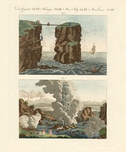 Északi érdekességek (színes metszet) alkotó: German School