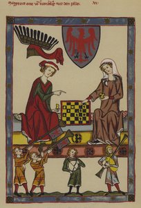 IV. Ottó brandenburgi őrgróf és felesége, Holsteini Hedvig (színes litó) alkotó: German School