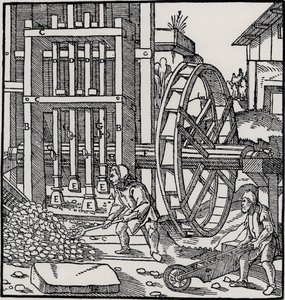 Vízikerék, Georgius Agricola 