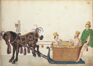 Felvonulási szánkó, 1640 körül alkotó: German School