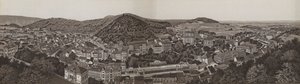 Karlovy Vary panoráma (litho) alkotó: German School