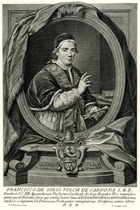 Klemens pápa XIV. alkotó: German School