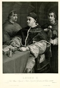 Papst Leo X. alkotó: German School