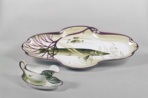 Egy porcelán vacsora része, H. Gradl és L. Levallois, Nymphenburg, 1904-6 (porcelán)