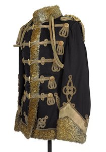 Pelisse, 3. Zieten Huszárok, HRH The Duke of Connaught, 1914 előtt (pelisse) alkotó: German School
