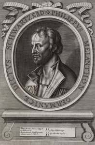 Philipp Melanchthon, a protestáns reformáció német teológusa alkotó: German School