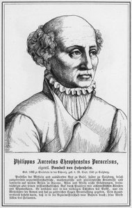 Philip Aureolus Theophrastus Paracelsus (metszet) alkotó: German School
