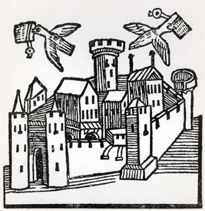 Galambposta, 1488 alkotó: German School