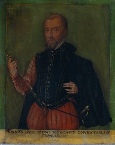 Anna Montmorency hercegének, Franciaország rendőrének portréja alkotó: German School