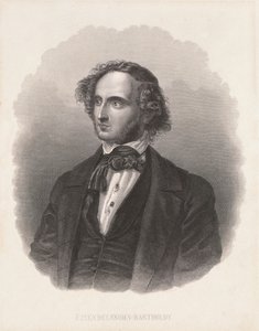 Felix Mendelssohn (1809-47) portréja alkotó: German School