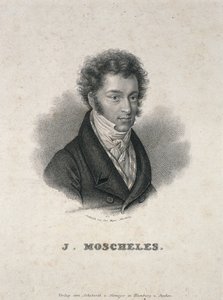 Moscheles Ignác portréja (1794-1870) alkotó: German School