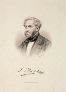 Moscheles Ignác portréja (1794-1870) alkotó: German School