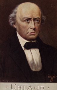 Ludwig Uhland portréja alkotó: German School