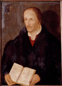 Philippe Melanchton portréja (Philipp Melantone vagy Melanchthon alkotó: German School