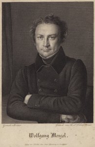 Wolfgang Menzel portréja alkotó: German School