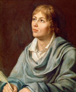 Wolfgang Amadeus Mozart (1756-1791) osztrák zeneszerző portréja A 19. századi német iskola festménye. Nápoly, Conservatorio di Musica San Pietro a Majella alkotó: German School