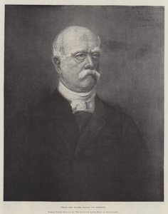 Otto Eduard Leopold von Bismarck herceg (metszet) alkotó: German School