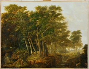 Valószínűleg Carl Friedrich Lessing ... (festmény, vászon)