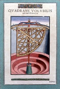 Az azimutális állatövi kvadráns Tycho Brah (1546-1601), Wandsbeck "a megalapozott csillagászat gépezetében" alkotó: German School