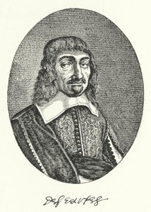 Rene Descartes francia filozófus (metszet) alkotó: German School