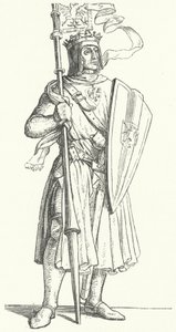 Habsburg Rudolf német király (metszet) alkotó: German School