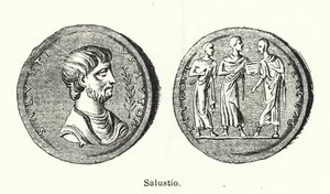 Sallust, római történész és politikus (litho) alkotó: German School