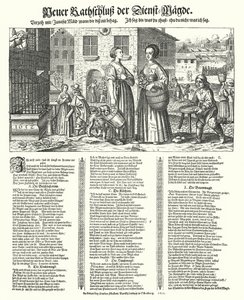 Szatirikus költemény a szolgák gonoszságairól alkotó: German School