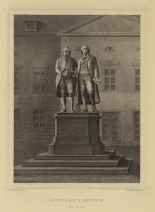 Schiller és Goethe, Weimar alkotó: German School