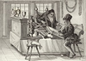 Scriptorium alkotó: German School