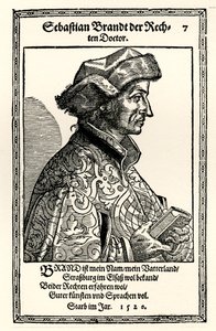 Sebastian Brant alkotó: German School