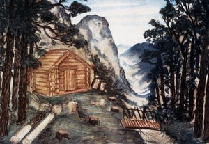 A Peer Gynt díszletterve alkotó: German School