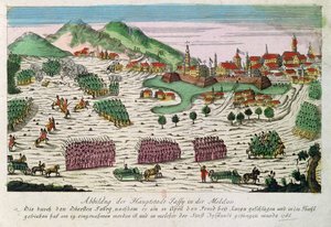 Jassy ostroma és elfoglalása 1788-ban az orosz hadsereg által alkotó: German School