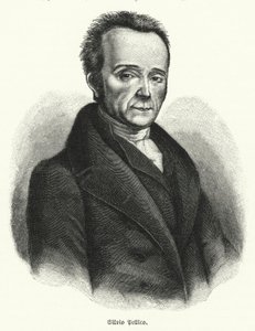 Silvio Pellico olasz költő, drámaíró és hazafi alkotó: German School