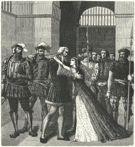 Sir Thomas More búcsúzik lányától a kivégzése előtt alkotó: German School