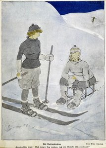 Sí és szánkó - német sajtó alkotó: German School