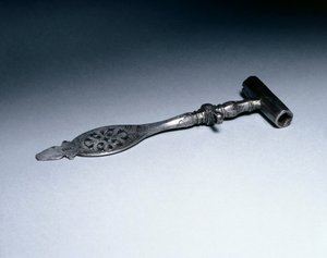 Kulcs kerékzáras pisztolyhoz, 1600-50 körül alkotó: German School
