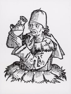 Szent Antal (1195-1231) Hartmann Schedel (1440-1514) „Liber Chronicarum” című művéből, 1493 alkotó: German School