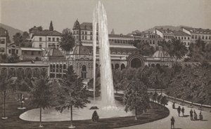 Stadtpark (litho) alkotó: German School
