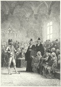 A francia uradalmi tábornok beidézése alkotó: German School